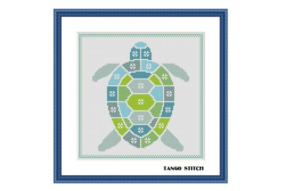 Blue Turtle Cute Animals Easy Embroidery: Craft Fair Review