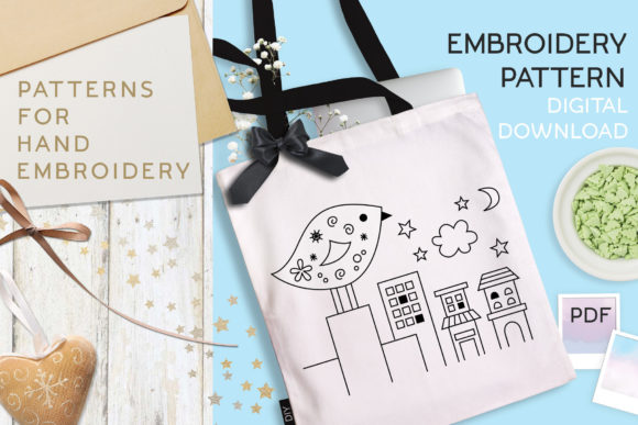DIY Embroidery Bird City: Design Review for Small Business