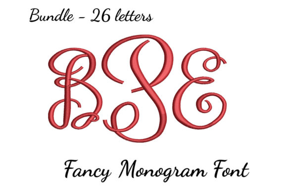 Fancy Monogram Font Embroidery Bundle: A Hands-On Review