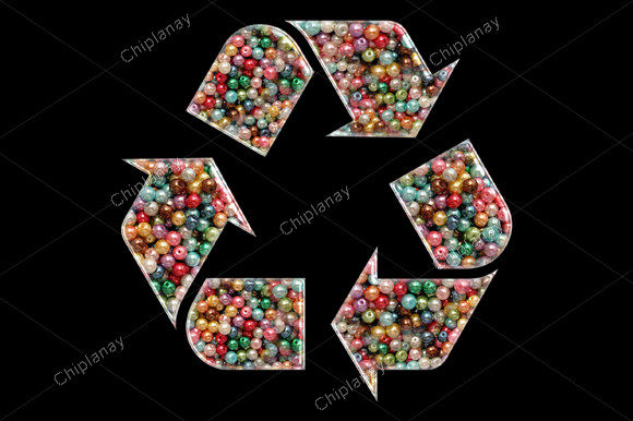 Recycle Icon Beads Colorful Embroidery: A Designer's Review