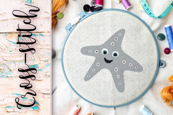 Reviewing the Embroidery Cross-stitch Starfish Design
